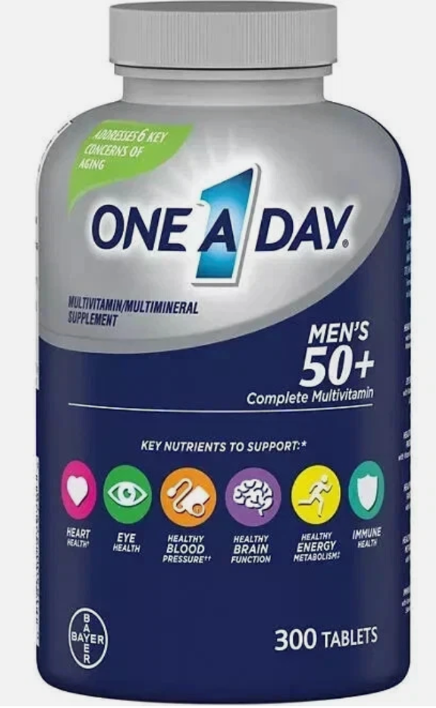 One A Day Men's 50+ Healthy Advantage Multivitamin (300 ct.)