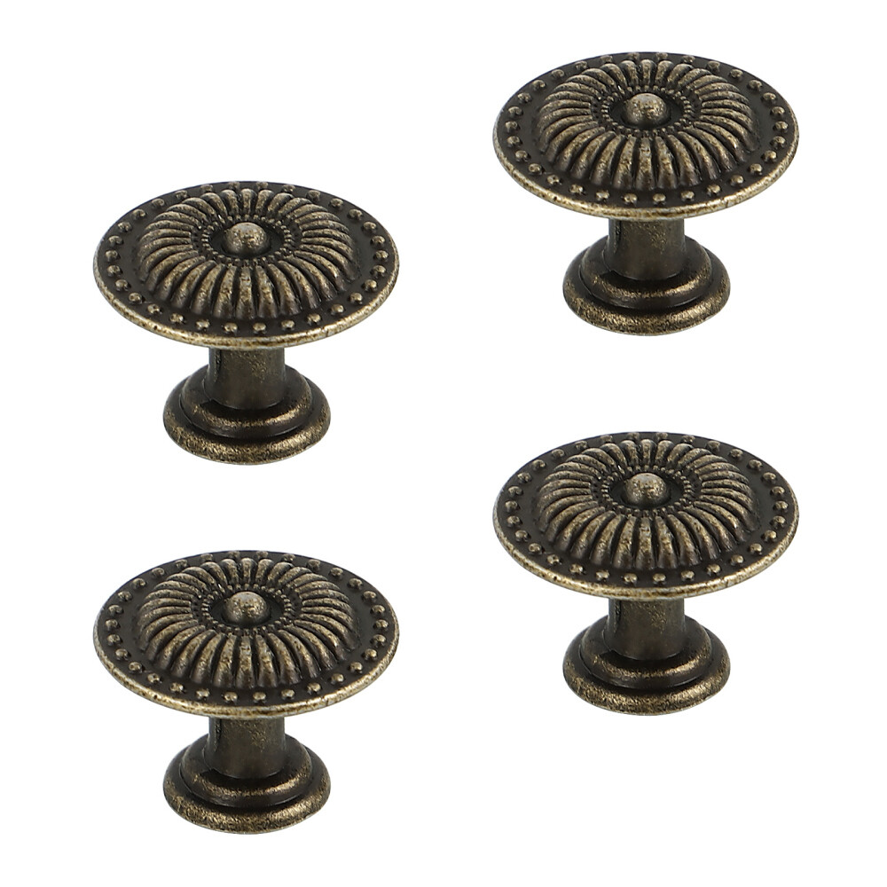 4PCS Drawer Knobs Cabinet Handles Black Knobs for Cabinets Cabinet Door Knobs