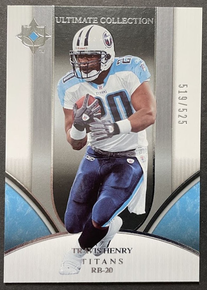 2006 Upper Deck Ultimate Travis Henry Titans #192 519/525