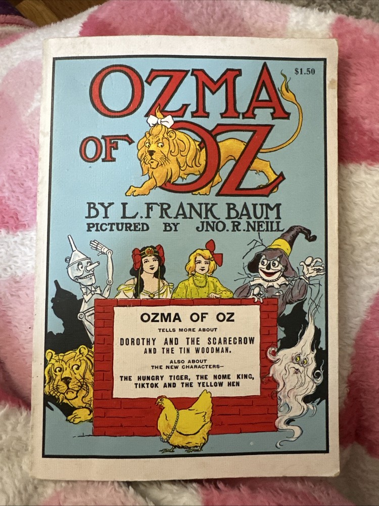 1907 Ozma of Oz Frank L. Baum Reilly & Lee Co Book - Wizard of Oz Paperback