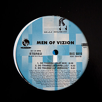 Men Of Vizion - Do Thangz - Used Vinyl Record 12 - Promo - T16280A