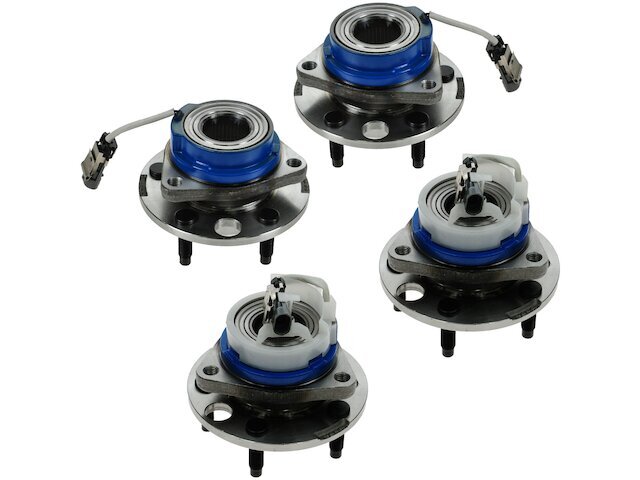 TRQ Wheel Hub and Bearing Kit fits Pontiac Montana 2002 AWD 89BTCF