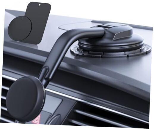 Magnetic Phone Holder for Car, [ Powerful Magnets & Military-Grade Black