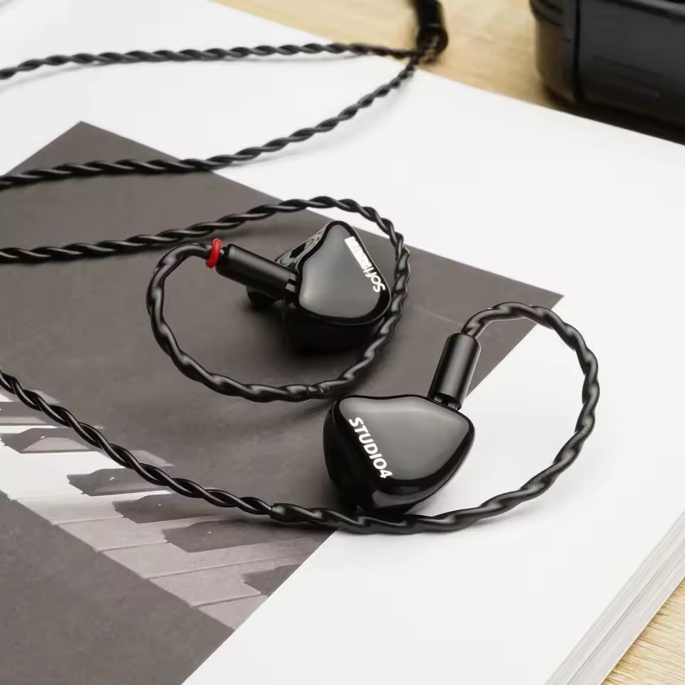 Softears Studio Series Studio4 4 BA Driver In-Ear Monitors Earphones 4-Driver