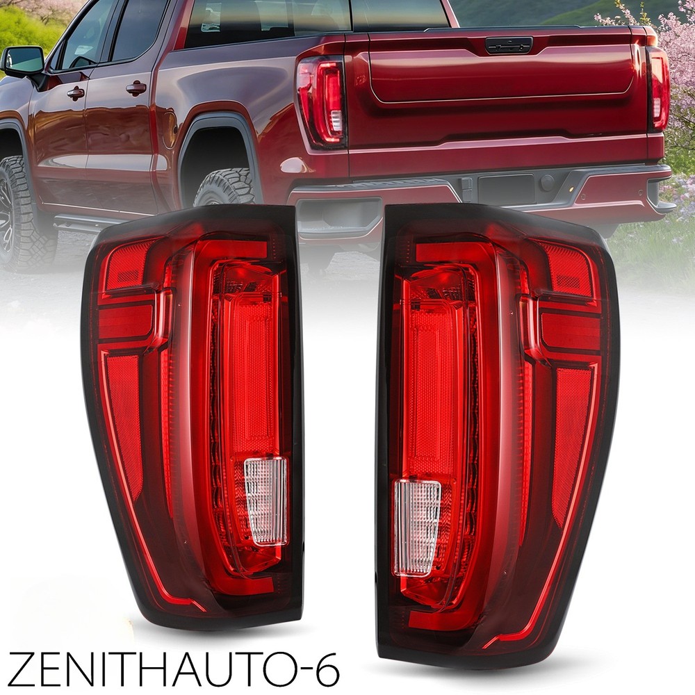 Rear Full LED Tail Light Assembly Fit For 2019-2023 GMC Sierra 1500 Left & Right