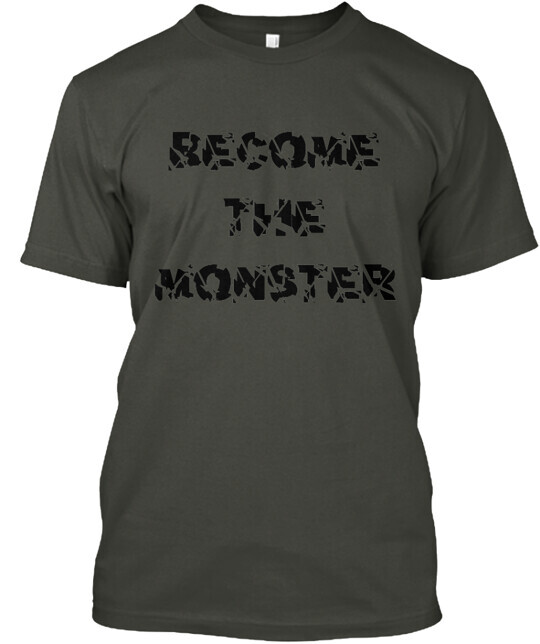 Become The Monster Gym Werewolf T-shirt Made in the USA Size S to 5XL