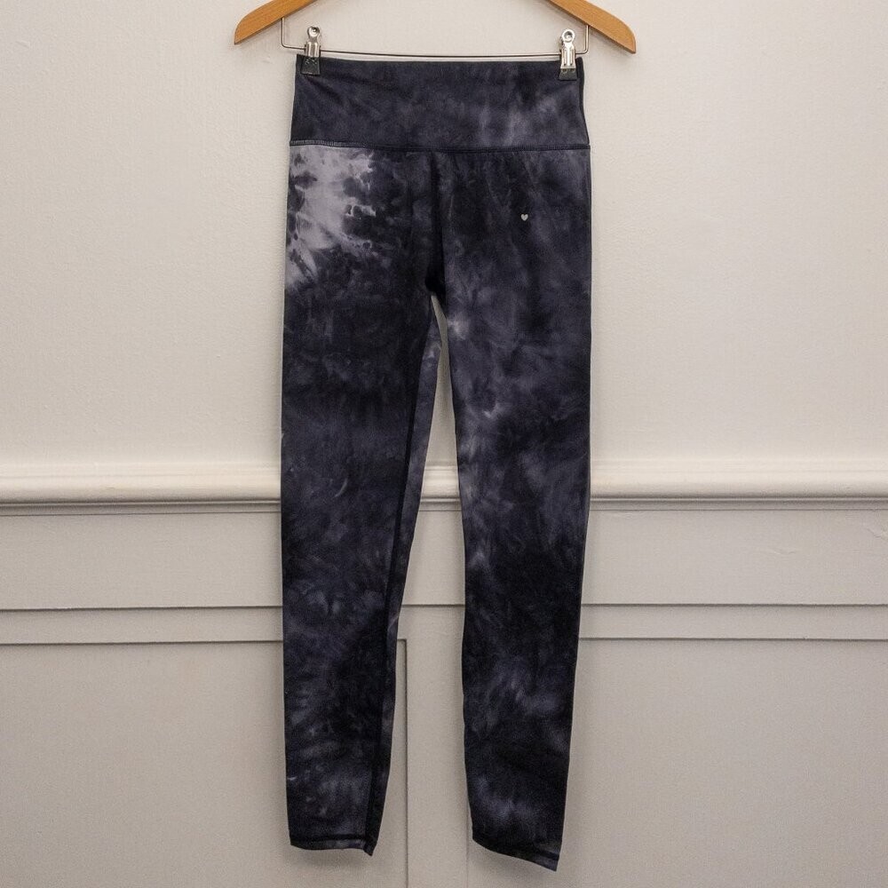 Tie Dye Aloha Yoga Leggings Medium High Waist Gym Stretch