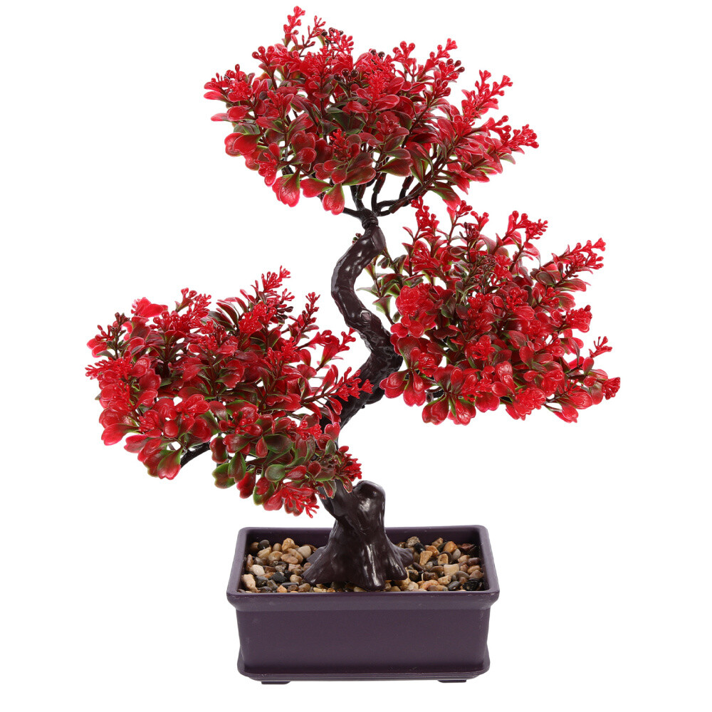 Artificial Flowers Plant Bonsai Indoor Plants Decor Lifelike Office