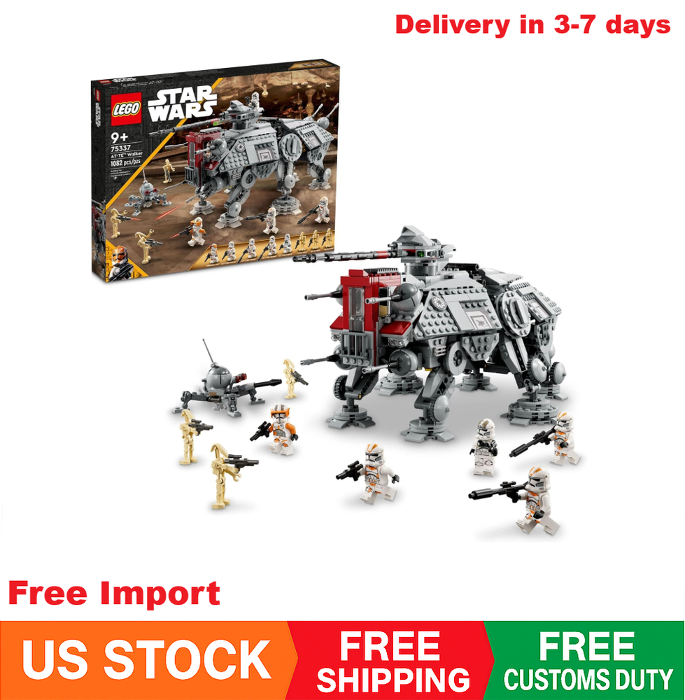 LEGO Star Wars AT-TE Walker 75337 Revenge of the Sith Clone Troopers NEW