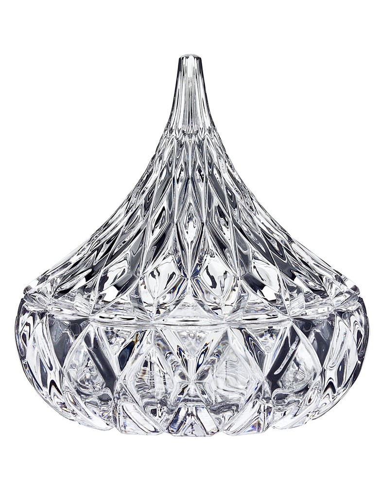 Godinger Hershey Candy Dish, Chocolate Dish, Crystal Decor (Clear) Living Roo...