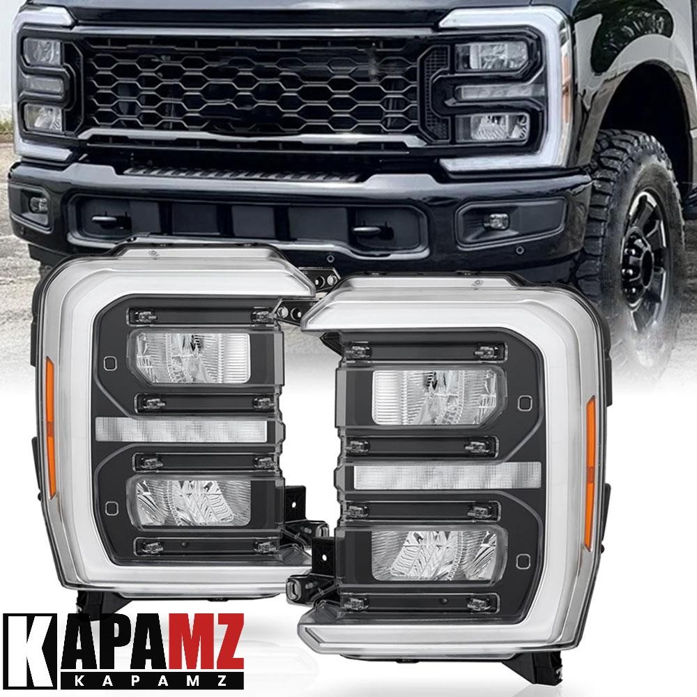 For Ford F250 2023 2024 2025 Superduty LED Reflector Headlight Headlamp Assembly
