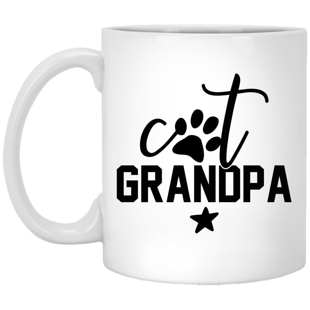 Cat Grandpa Best Grandpa Gift Coffee Mug Grandpa Mug Funny Gift
