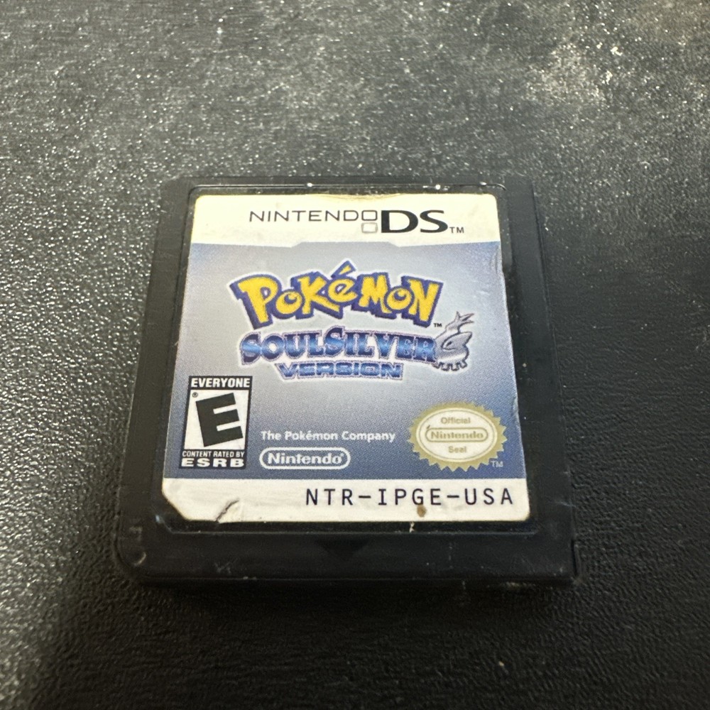Pokémon SoulSilver Version for Nintendo DS Game Cartridge Tested Works PLS READ
