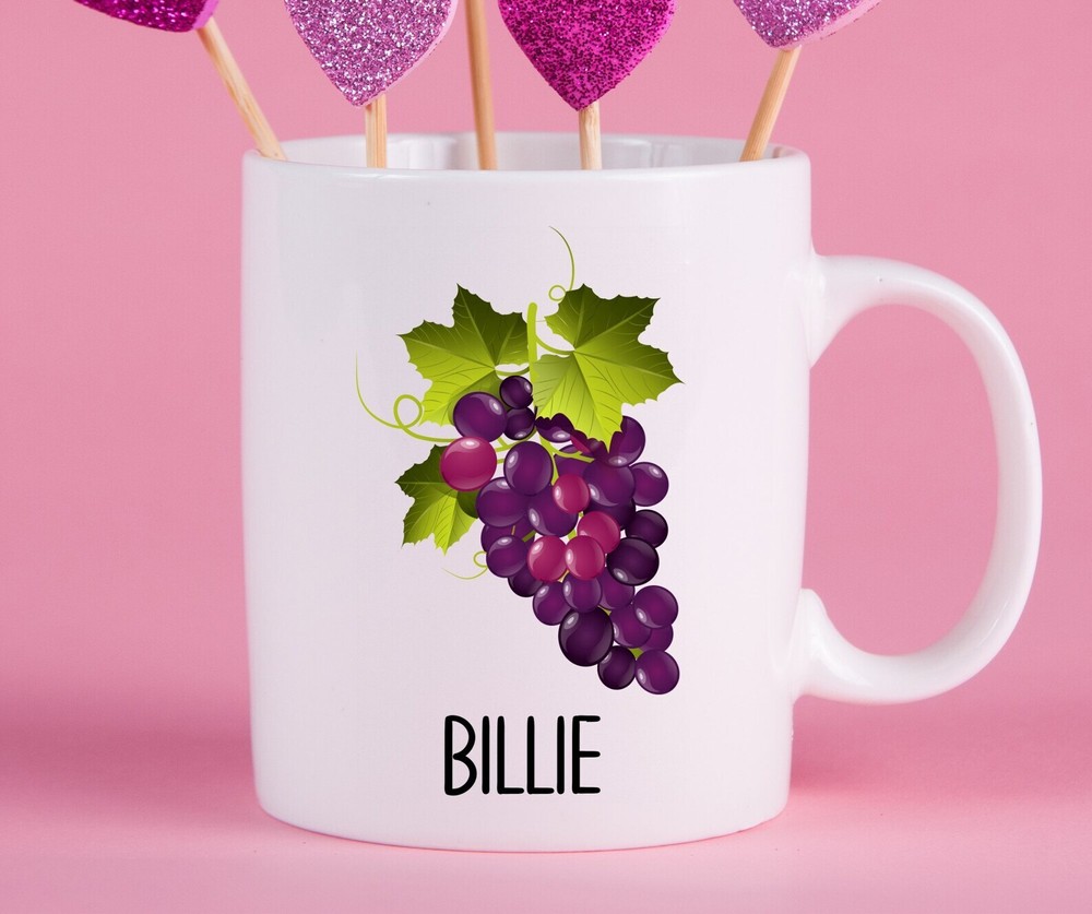 Personalized Grapes Mug Grapes Gift Ideas Grapes Cup Gifts For Grapes Lovers