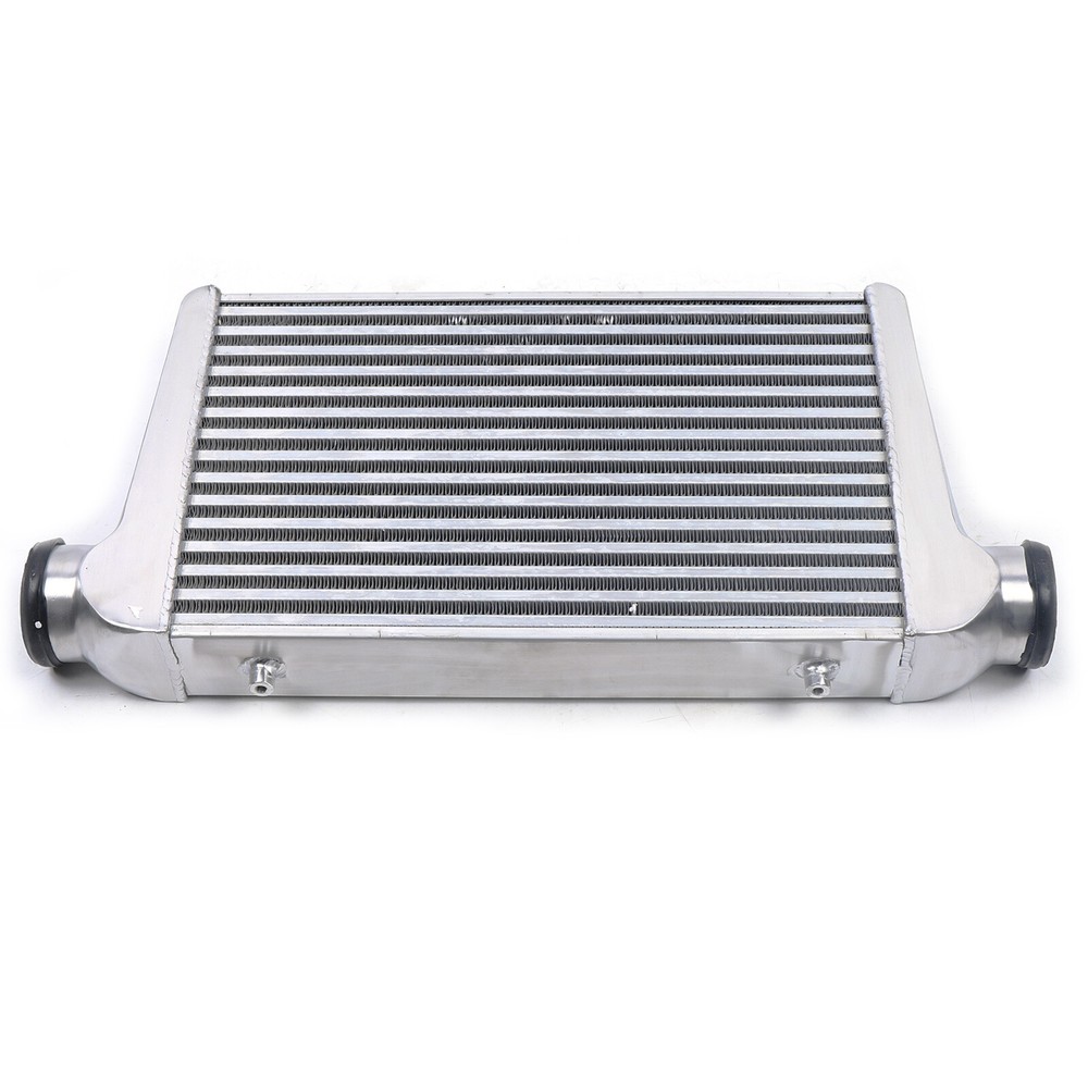 Universal 25x12x2.5in FMIC Aluminum Turbo Intercooler with 2.5in Inlet Outlet