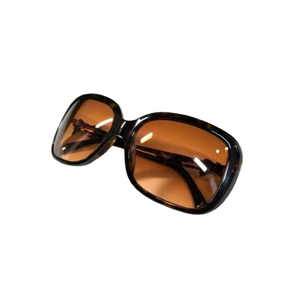 CHANEL 5171 Marble Dark Brown Frame Ribbon Sunglasses with Coco Mark #3
