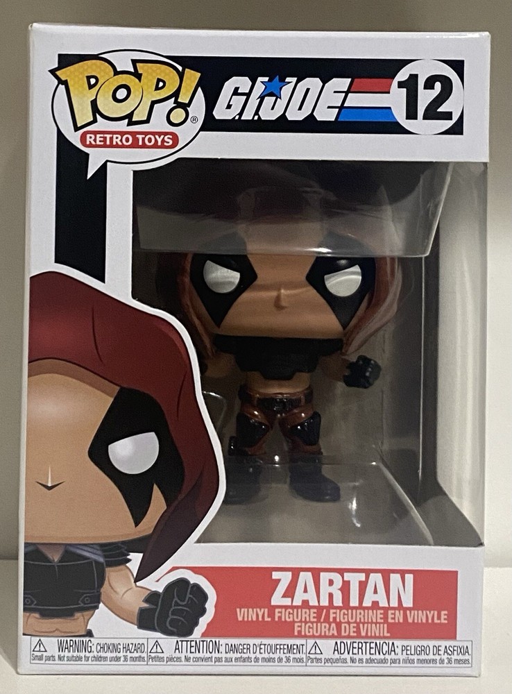 ⭐️⭐️GIFT Funko POP! Retro Toys G.I. Joe Zartan #12 Vinyl Figure -