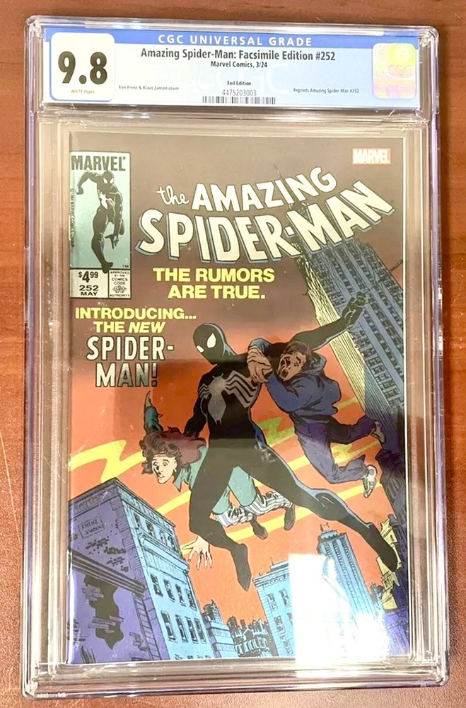 (2025)….”KING-IN-BLACK”…written by Todd McFarlane...Amaz Spider-Man #252 (1984).