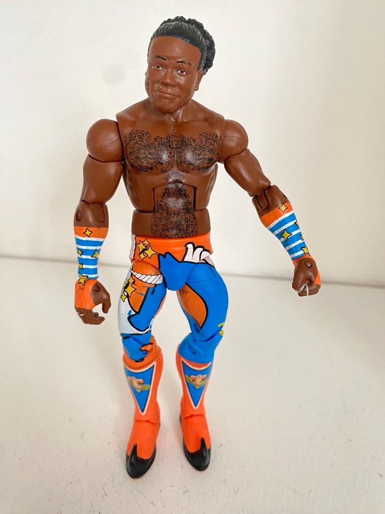 WWE XAVIER WOODS MATTEL WRESTLING ACTION FIGURE ELITE COLLECTION SERIES 52