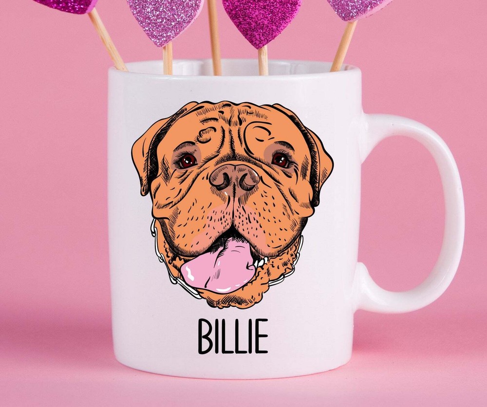 Personalized Dogue De Bordeaux Mug Dogue De Bordeaux Gift Ideas Dogue De