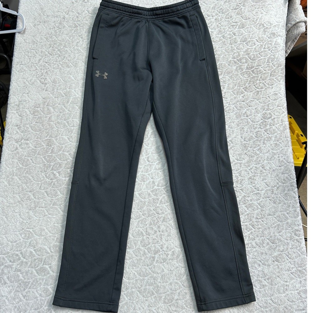 Under Armour Loose Fit Fleece Sweatpants Black MD Mens Joggers Gym Athleisure