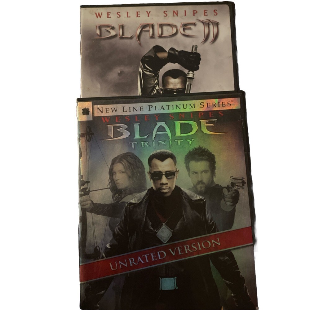 Blade II And Blade Trinity Unrated Version, 2 DVDs, Wesley Snipes