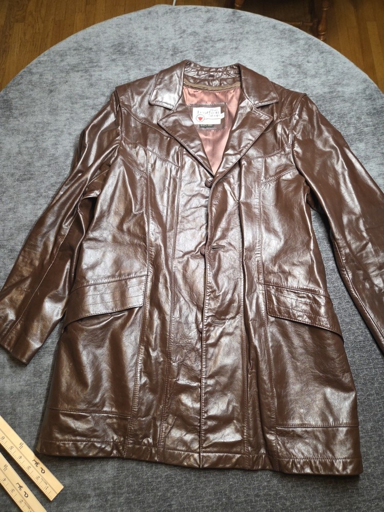 Vintage The Leather Shop By Sears 44 X-Tall Removable Liner