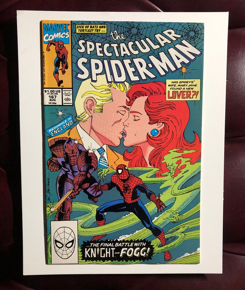 Spectacular Spider-Man Issue 167 Marvel Comic Book Adventure