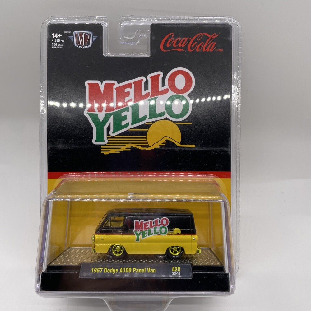 Dodge A100 1967 furgoneta con panel M2 Mello Yello Chase