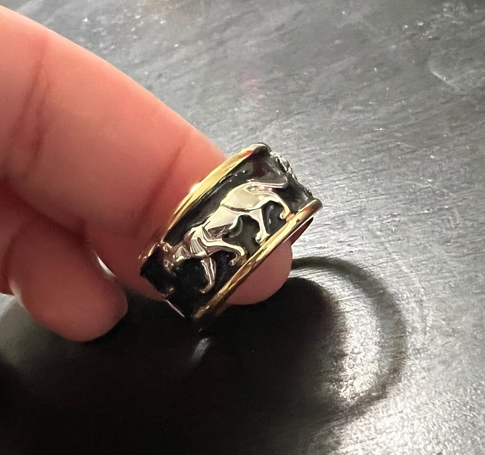 lion ring size 7