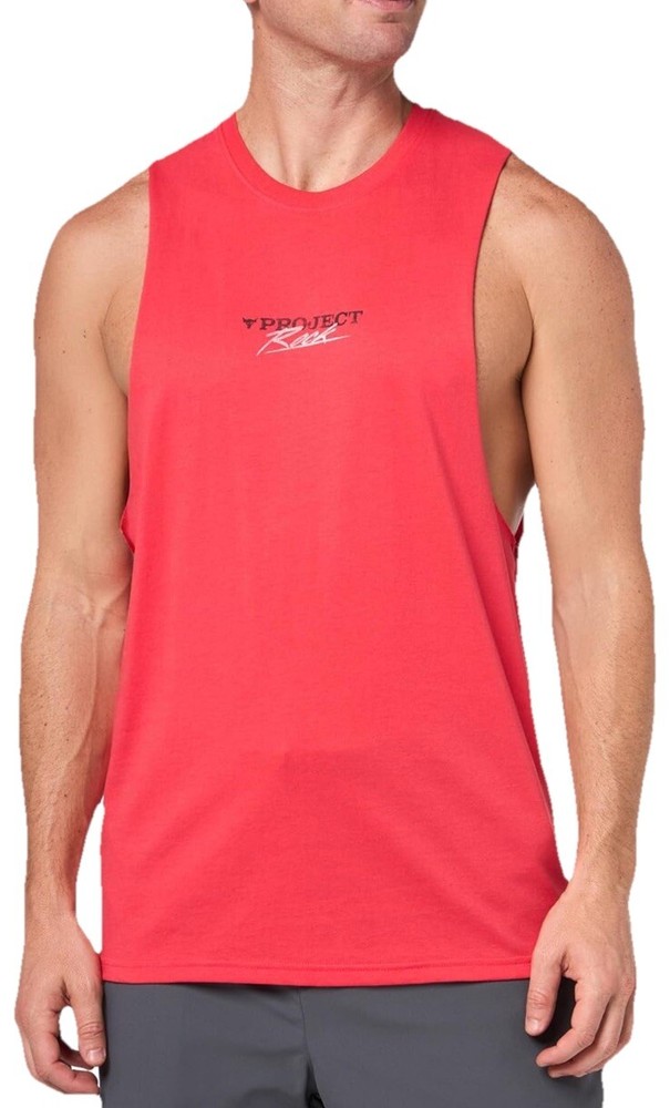 Under Armour Men's Project Rock 2025 Sleeveless Workout Tank Sizes S-XXL