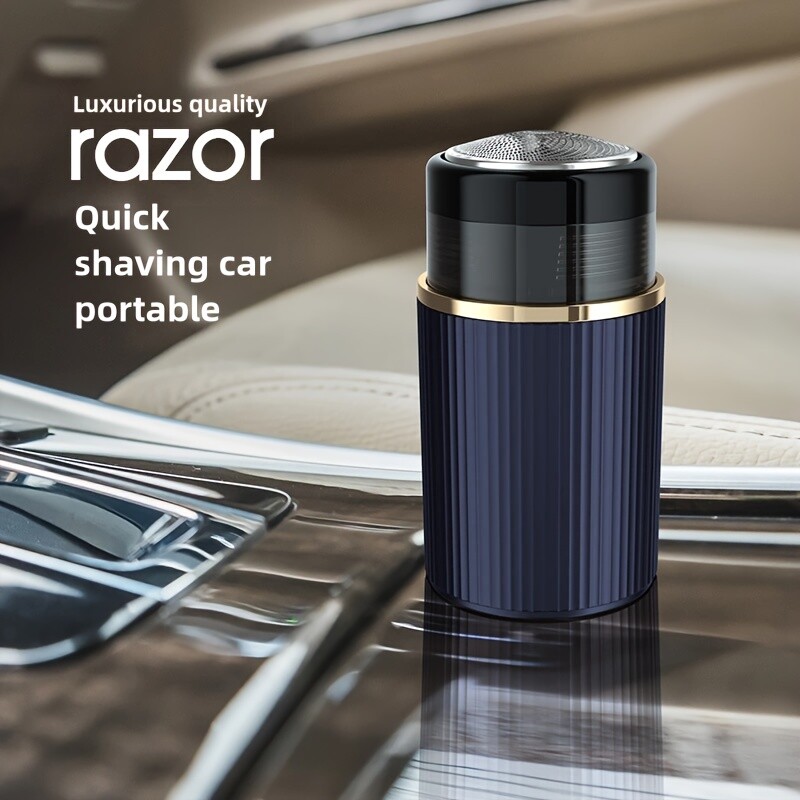 Boys' Small Razor, 304 Stainless Steel Cutter Head, High Speed Motor, USB Chargi