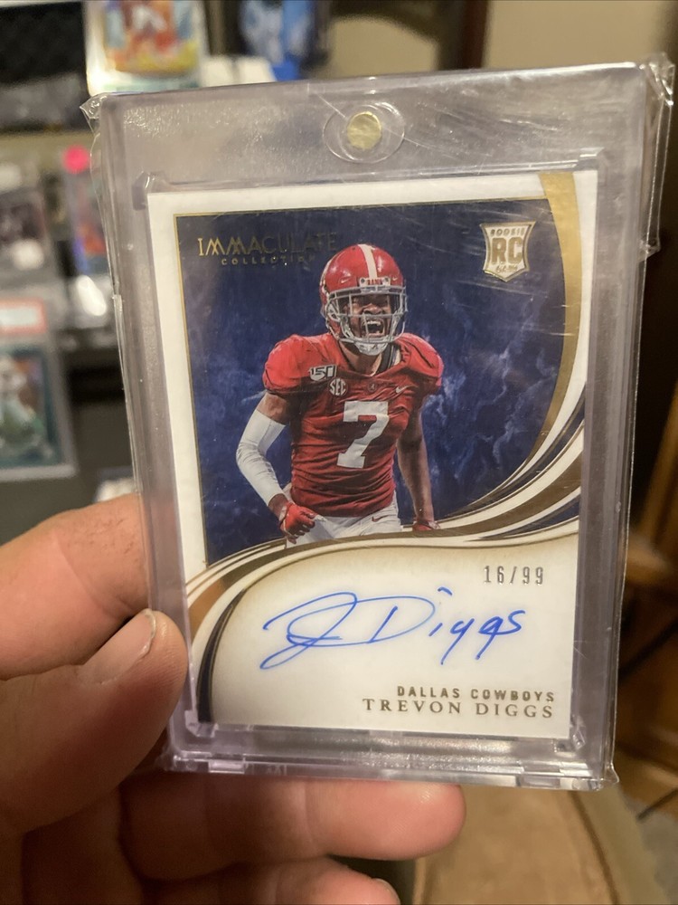 2020 Panini Immaculate Collection - Rookie Autographs #RA-TD Trevon Diggs /99...