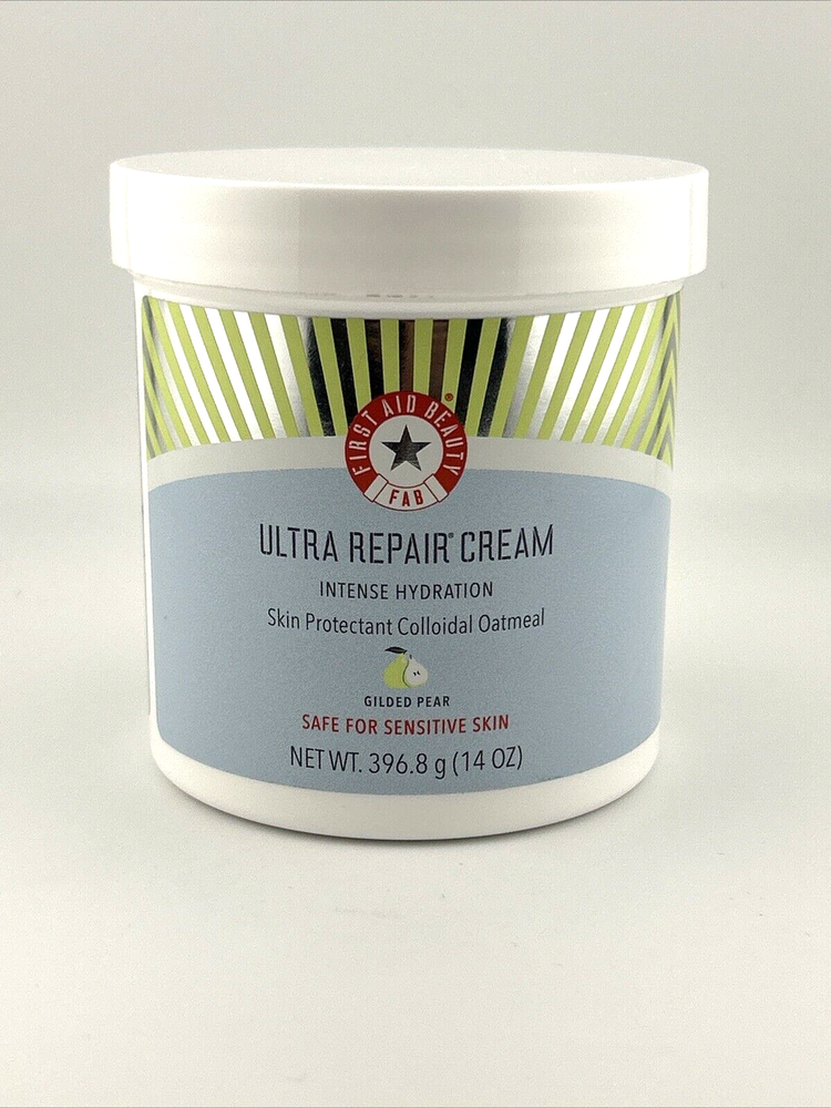 First Aid Beauty Intense Hydration Gilded Pear scent 14oz Selaed Exp 07/25
