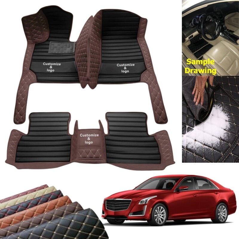 Fit For Audi All Models Auto Car Floor Mats Waterproof Cargo Liner Carpets Rugs