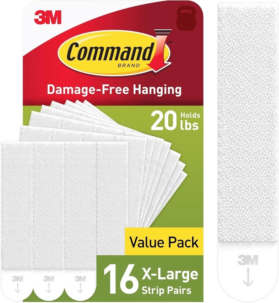 Command 20 lb X Large Heavyweight Picture Hanging Strips 32 Total Strips