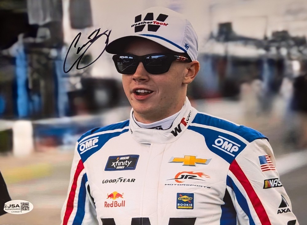 Connor Zilisch Signed 8x10 Photo Autographed JSA COA NASCAR Rising Star Rookie