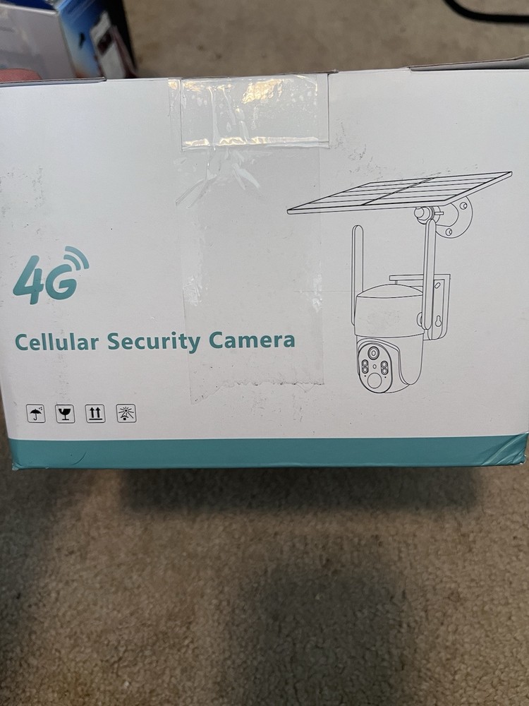 4G LTE Solar Security Camera Works Without Internet or WiFi