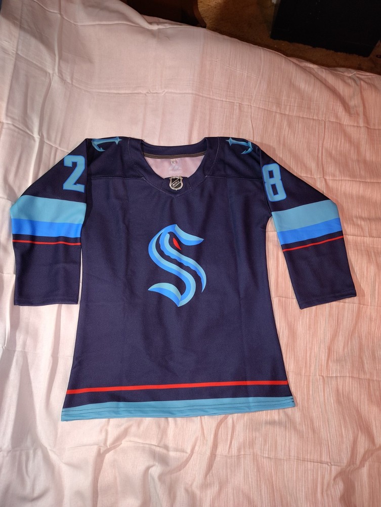 Adidas NHL Blue XL Spicy 28 Hockey Jersey