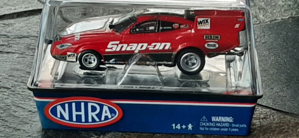 NOS R9 Auto World Snap-On Cruz Pedregon Funny Car 4 Gear HO Slot Car Runs on AFX