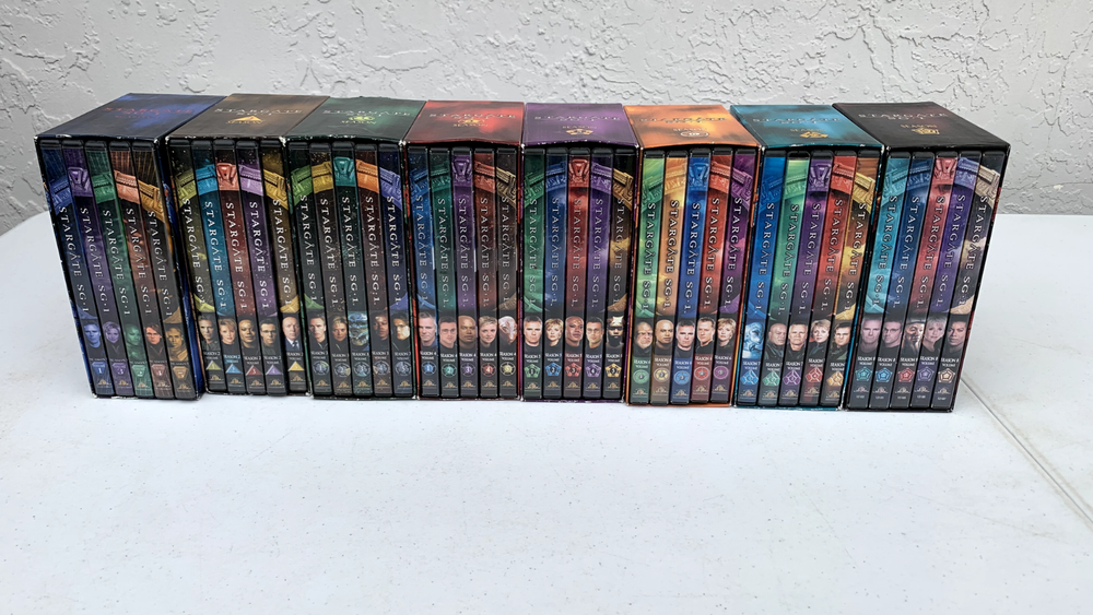 Stargate SG-1: Seasons 1 thru 8 DVD's
