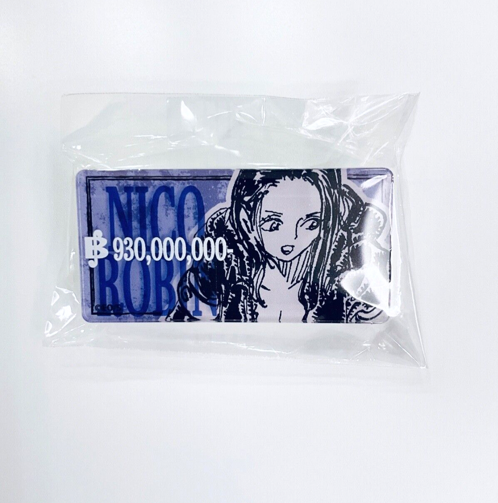 One piece Robin acrylic badge Mugiwara Store Jump Shop Anime stuff Japan