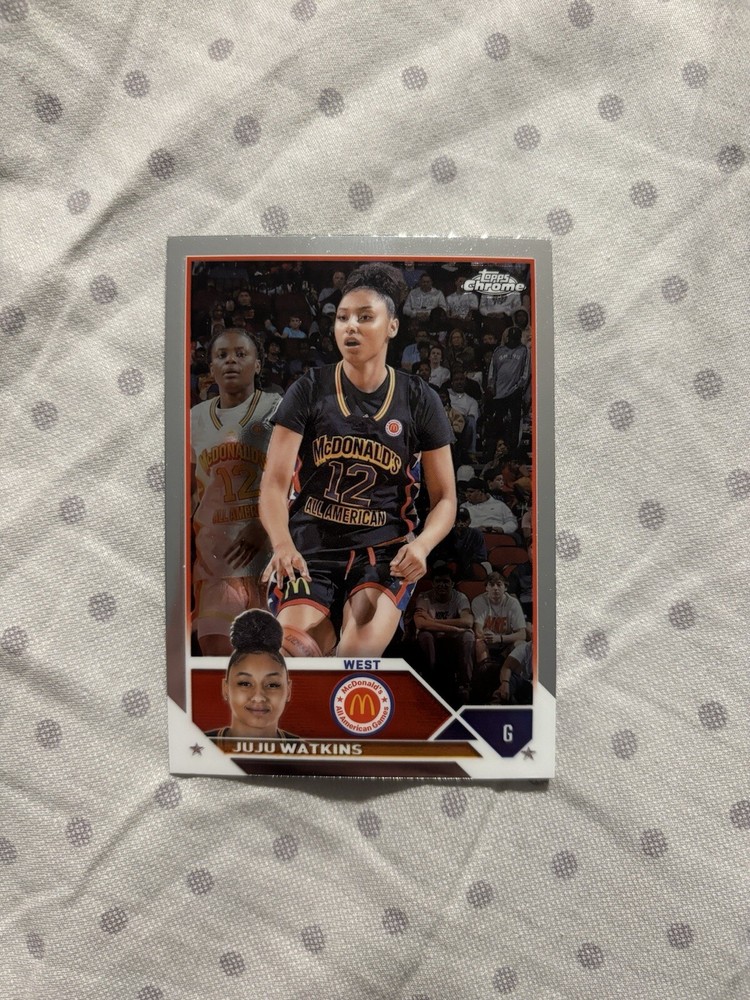 2023 Topps Chrome McDonald's All American Juju Watkins #45 USC QTY