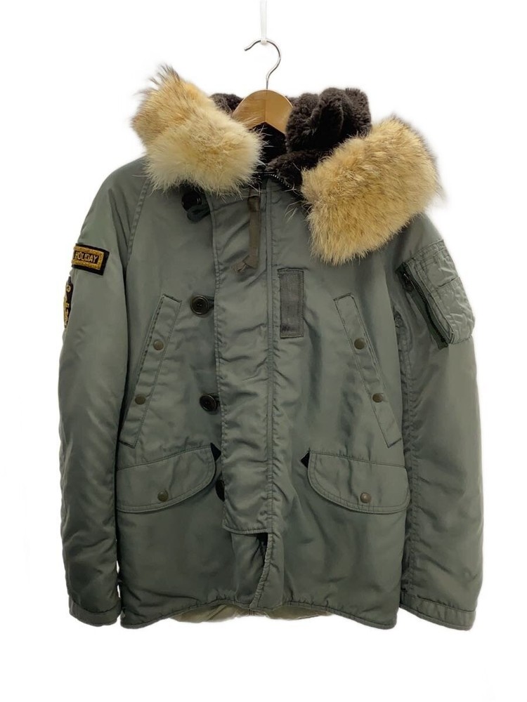 Tmt Flight Jacket/S/Nylon/Khk 3390