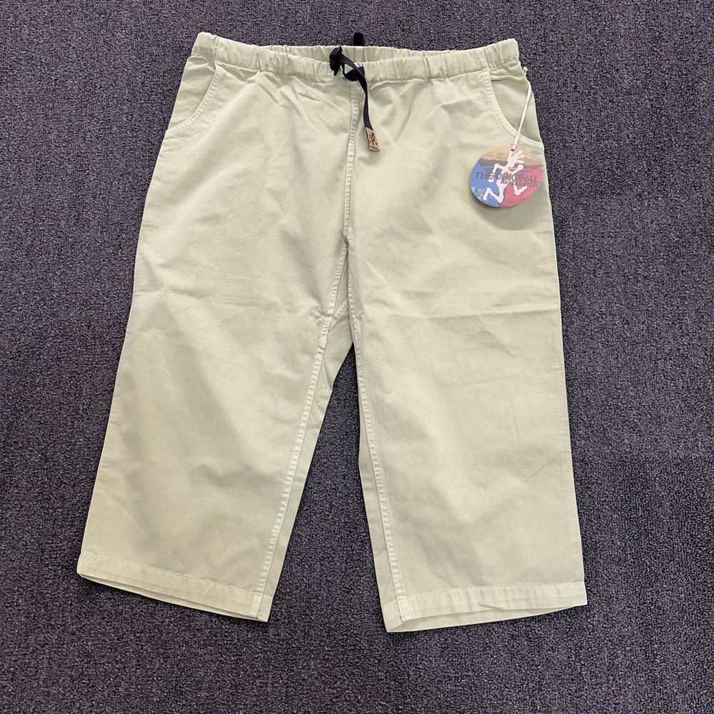 Gramicci Pants Women's XL Original G1 Belted Capri Green 21