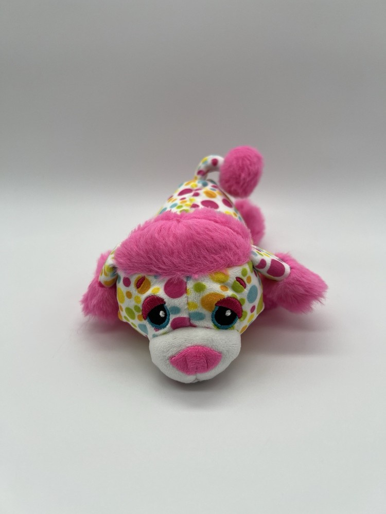 Basic Fun Cutetitos Carnivalitos Poodle Plush with Polka Dot Funnel Cake