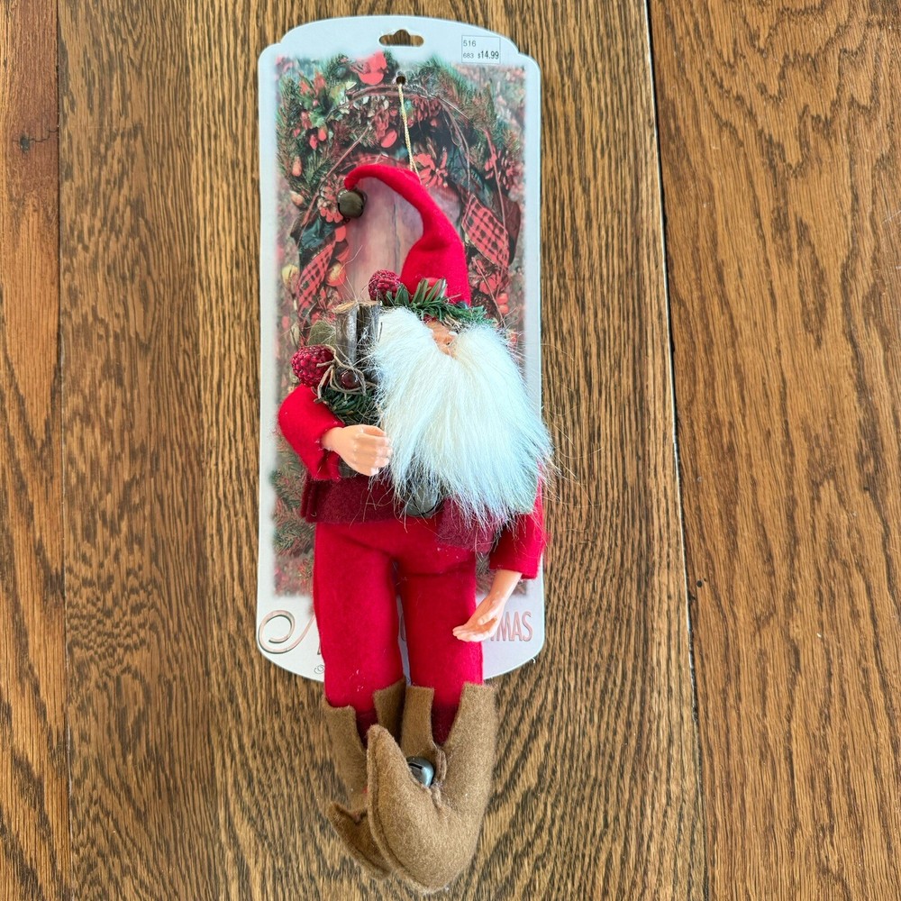 Seasonal Specialties 1994 Northwoods Christmas Santa Figurine Ornament 13