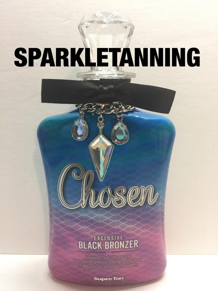 Supre Tan CHOSEN Exclusive Black Bronzer Indoor Tan Tanning Bed Lotion