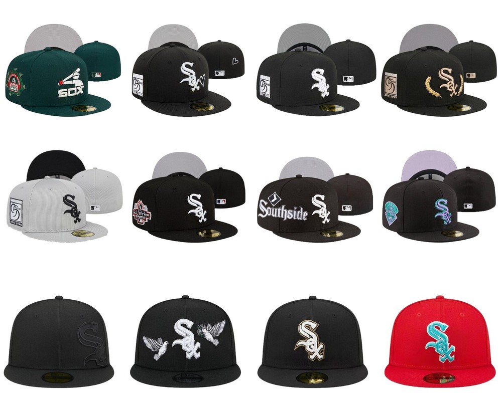 2024 New MLB Chicago White Sox New Era 59FIFTY Size Cap