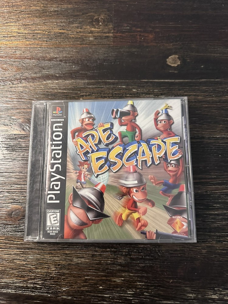 Ape Escape Black Label Game for PlayStation 1 Complete Edition